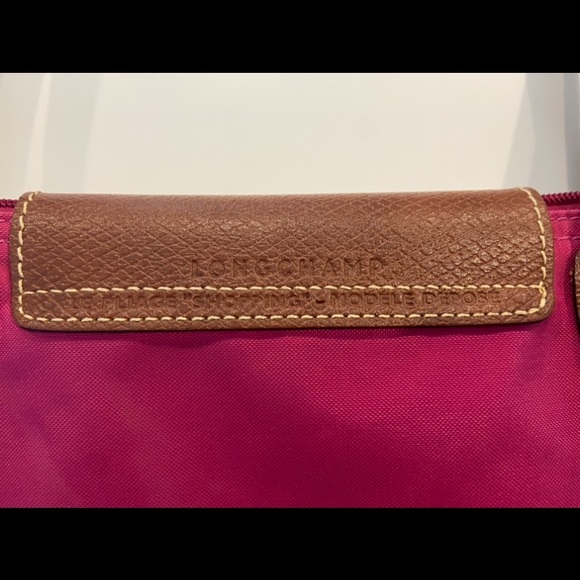AUTHENTIC Pink Longchamp Le Pliage Small Shoulder Bag Excellent Condition - Picture 6 of 16